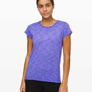 Lululemon Another Mile Short Sleeve t-shirt - Heathered Lazurite